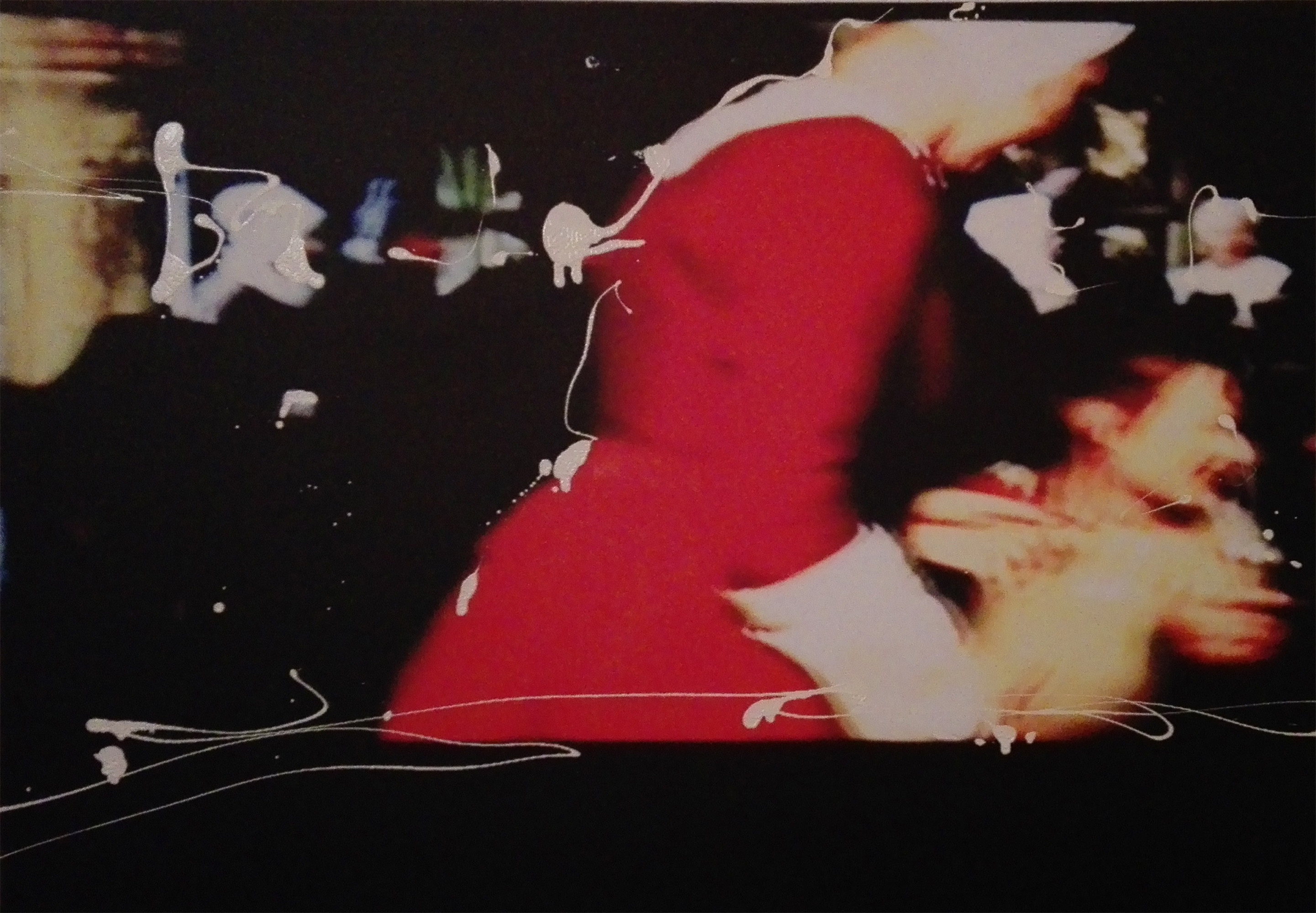 Leda — Fabio Ramagnano, 2001–2018, Stampa e smalto su tela