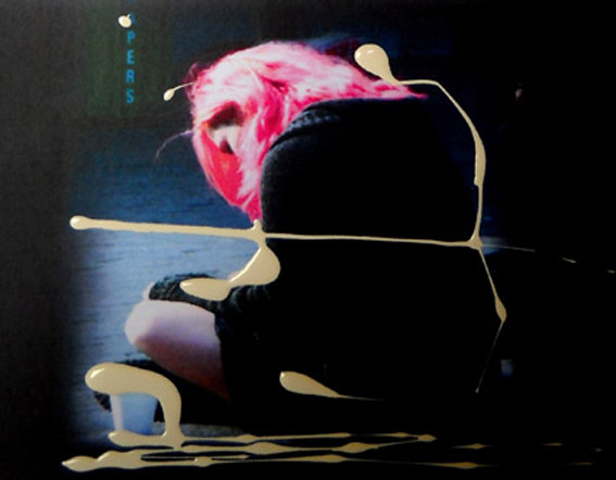 Untitled — Fabio Ramagnano, 2001–2018, Stampa e smalto su tela